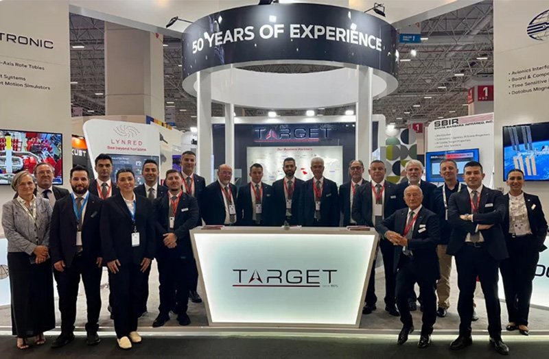 TARGET IDEF 2025 standı ve çözüm ortakları