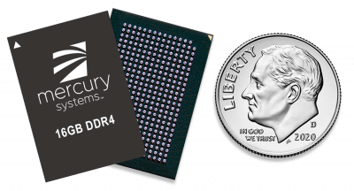 Mercury Systems 16GB DDR4 BGA bellek modül 