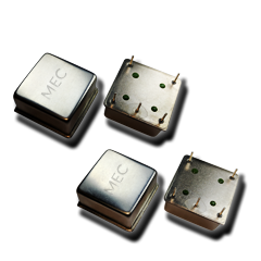 Mercury Crystal dört bacaklı THT metal kapaklı MEC osilatör modülü, yüksek stabilize uygulamları için tasarlanmış