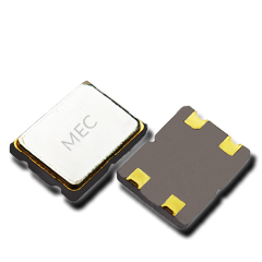 Mercury Crystal kompakt SMD form faktöründe altın kaplama pedlere sahip MEC kuvars kristal modül