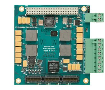 RTD ATX104 Express gömülü bilgisayar kartı endüstriyel ve savunma uygulamaları için