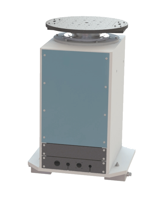 Acutronic tek eksenli hassas dönüş tablası, ataletsel sensör kalibrasyonu ve stabilizasyon