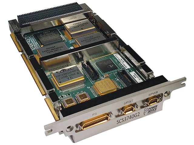 PDC uzay sınıfı tek kart bilgisayar (SBC) spacewire arayüzlü radyasyon dayanımlı tasarım