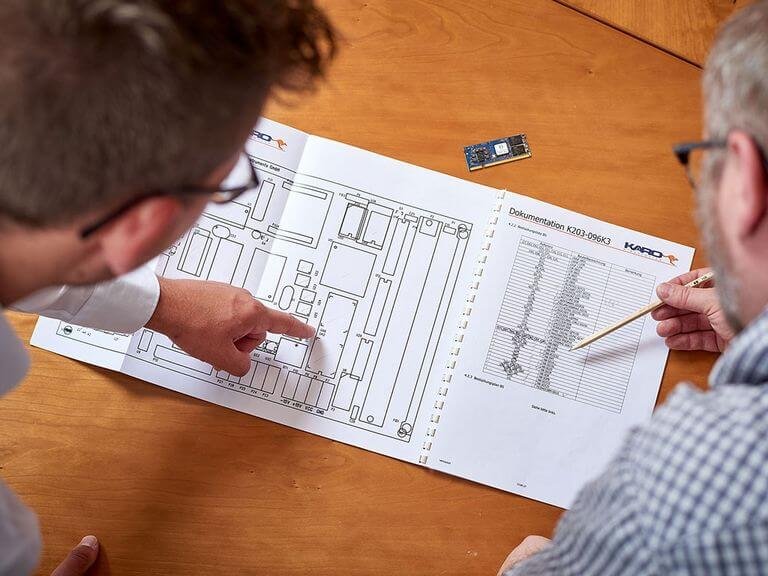 KARO müşteri özel devre şeması ve teknik çizim donanım tasarım desteği 