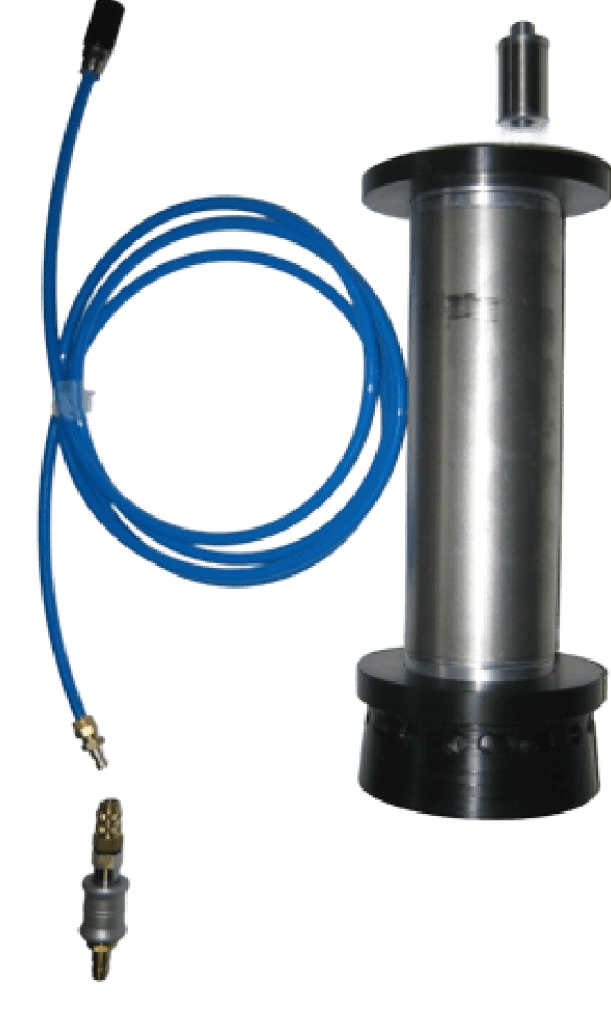 Milfoam Vibrating Pneumatic Brush Large saha kiti, askeri namlu temizliği için profesyonel bakım ekipmanları