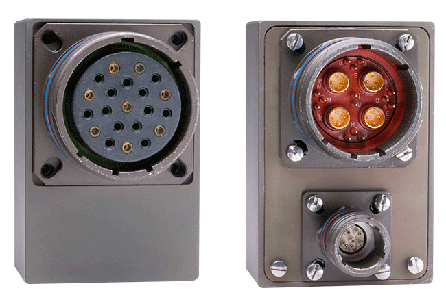 Moog Protokraft, askeri ve aviyonik sistemlerde kullanılan çok pinli ve fiber optik destekli rugged konnektör