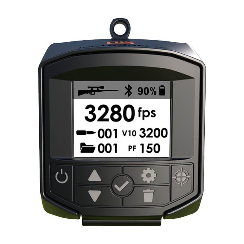 Labradar LX ekranı, Doppler radar kronograf, yüksek hassasiyetli hız ölçümü, bluetooth mobil uygulama desteği 