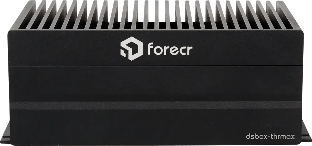 Forecr NVIDIA Jetson THOR modülü ile güçlendirilmiş endüstriyel box PC, fanless soğutma ve yüksek performans EDGE AI