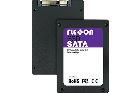 Flexxon 2.5 inç SATA endüstriyel SSD depolama birimi