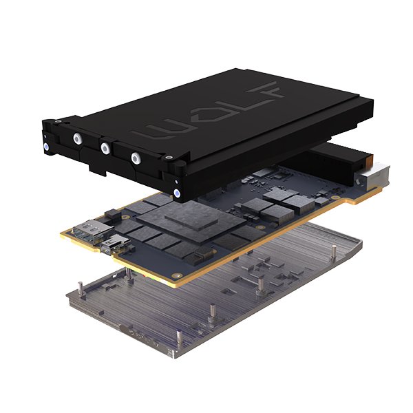 WOLF Advanced Technology VPX3U Blackwell RTX 5000 rugged GPU modülü SOSA uyumlu yüksek performanslı hesaplama