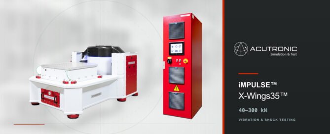 Acutronic iMPULSE X-Wings35 elektrodinamik titreşim ve şok test sistemi