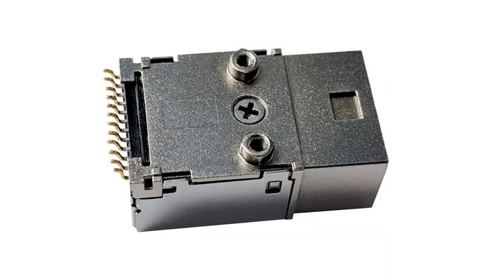 COTSWORKS RJ Module Jack rugged optical transceiver