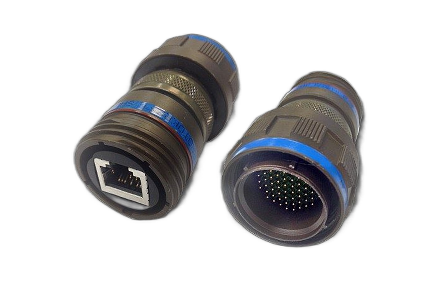MOOG Protokraft Gemini zorlu ortam fiber arayüz adaptörü çifti