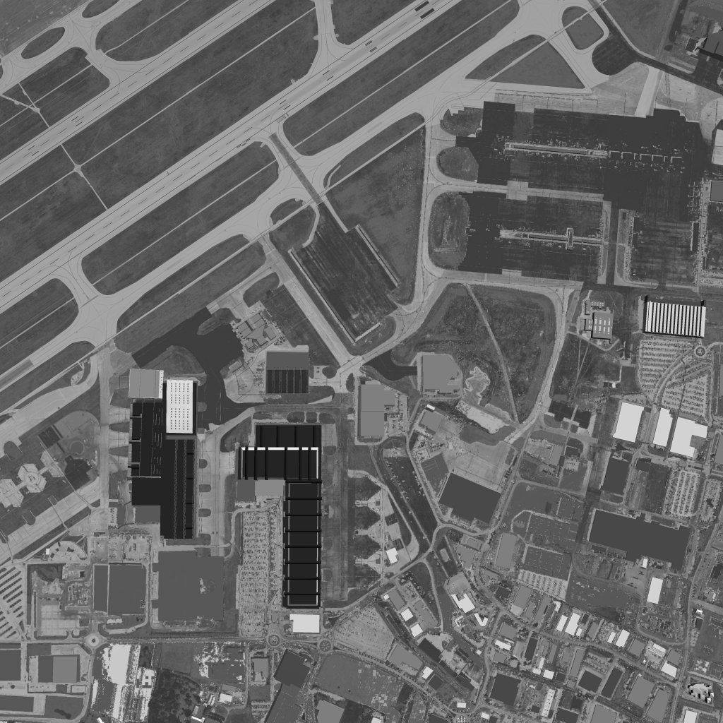 OKTAL-SE LWIR sensor simulation generated with SE-RAY-IR