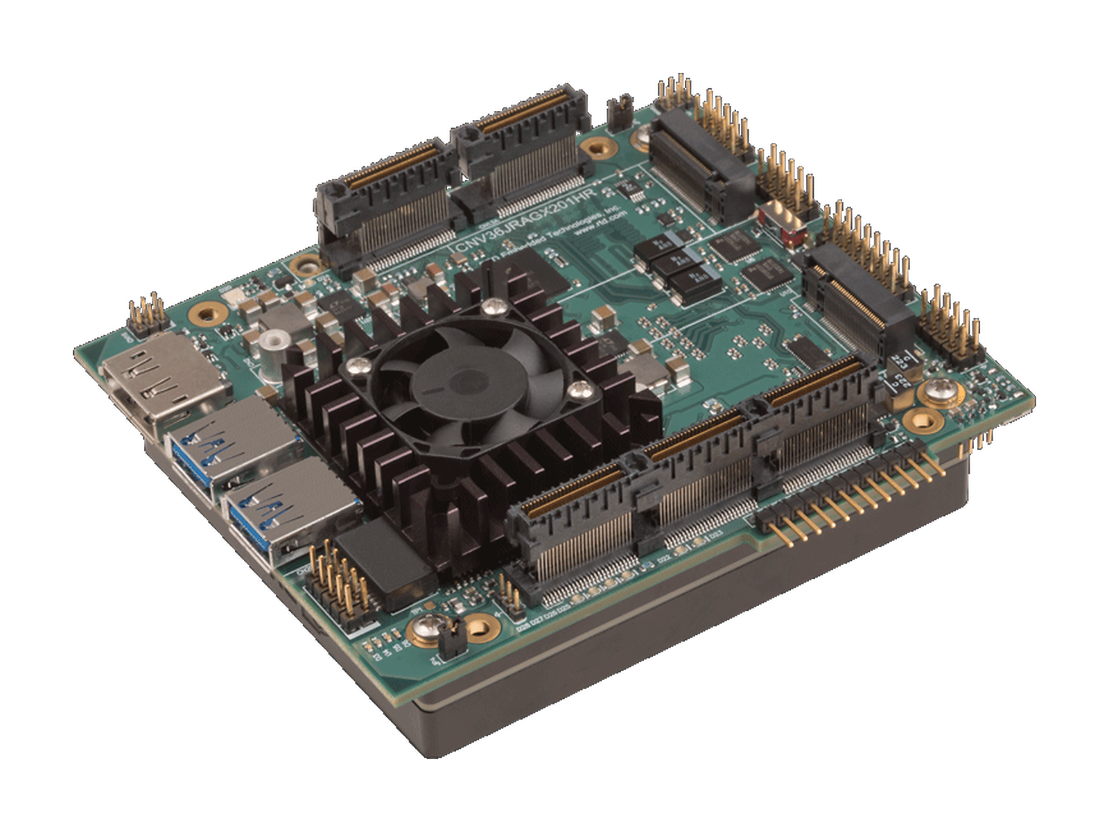 RTD CNV36JRAGX NVIDIA Jetson AGX Orin PCIe/104 gömülü bilgisayar kartı