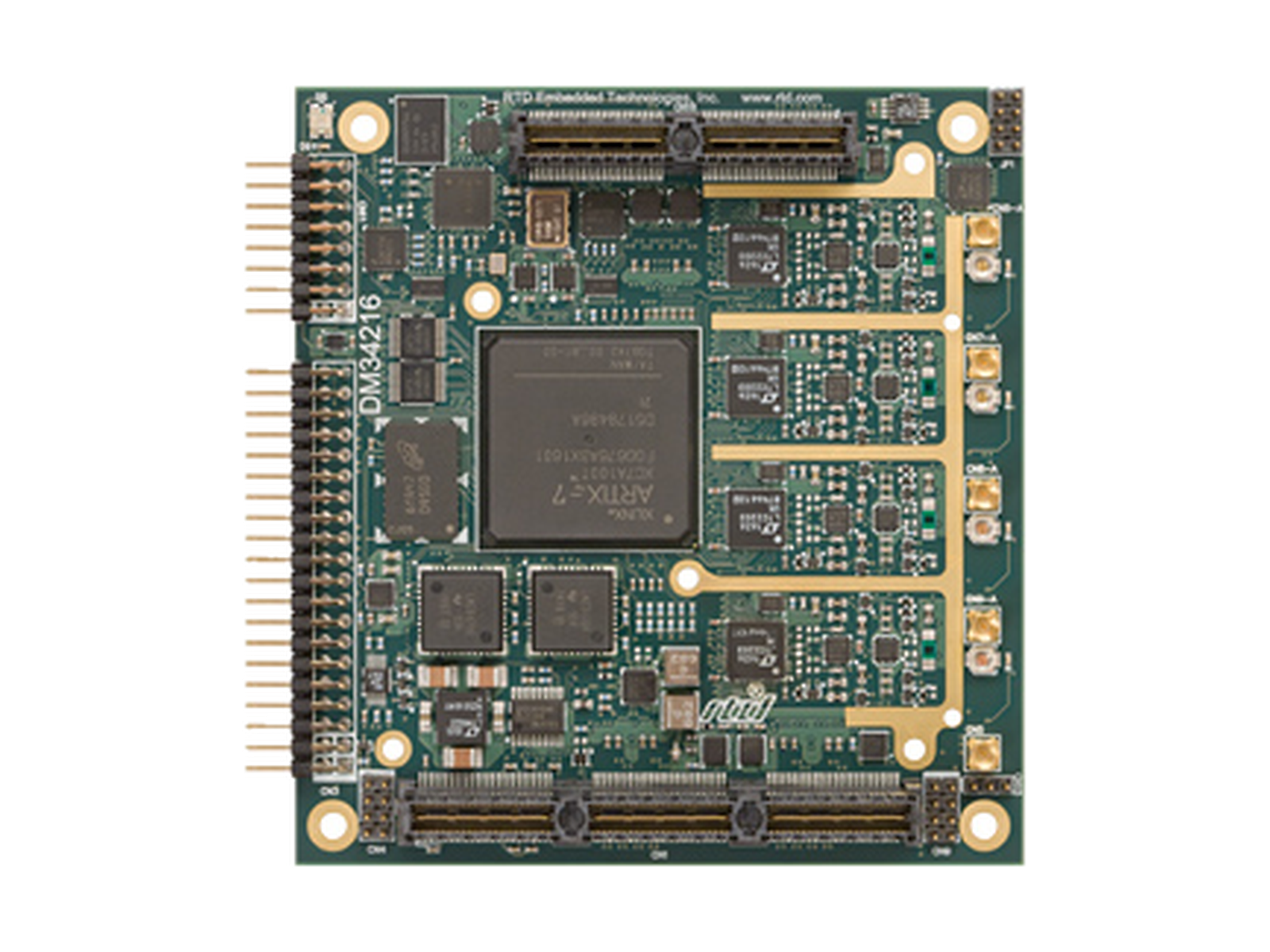 RTD DM34216HR PCIe/104 yüksek hızlı veri toplama modülü
