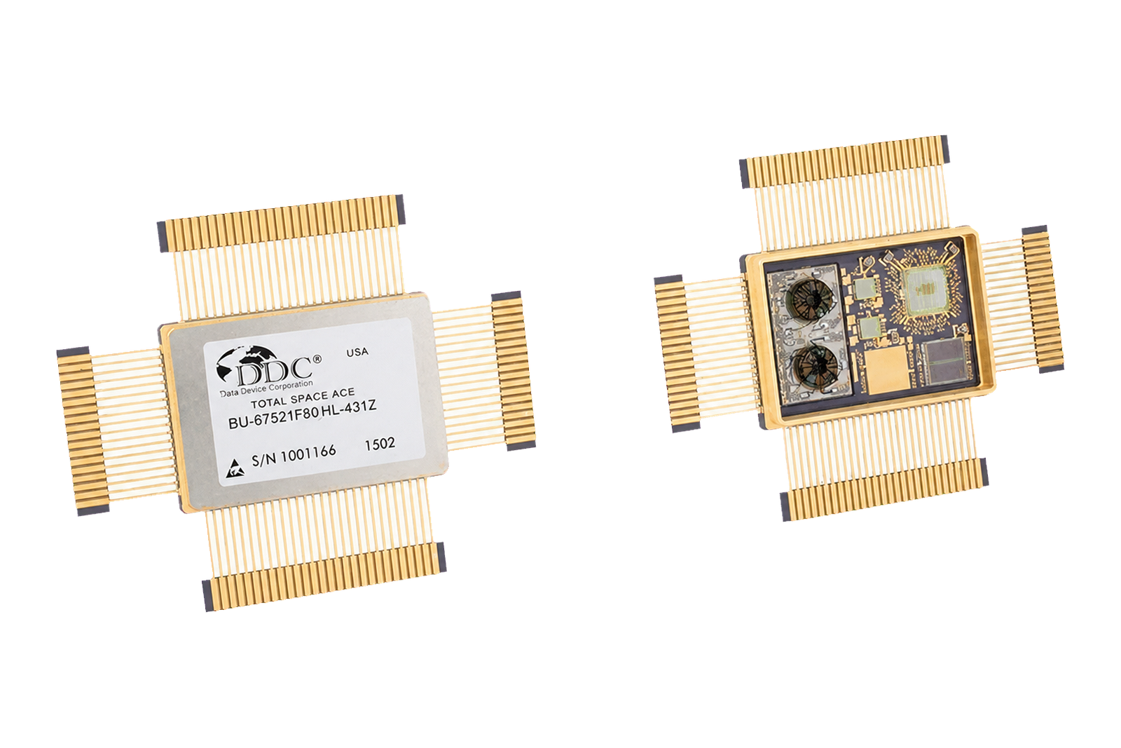 DDC Total-Space ACE radiation-tolerant MIL-STD-1553 component