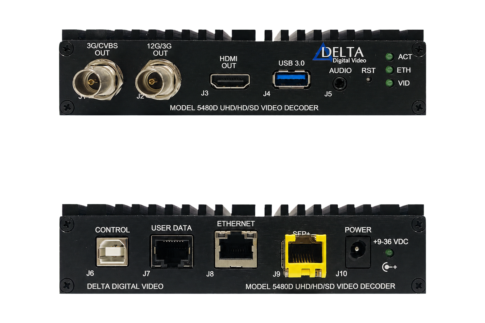 Delta Digital Video 5480D UHD HD SD video dekoderi