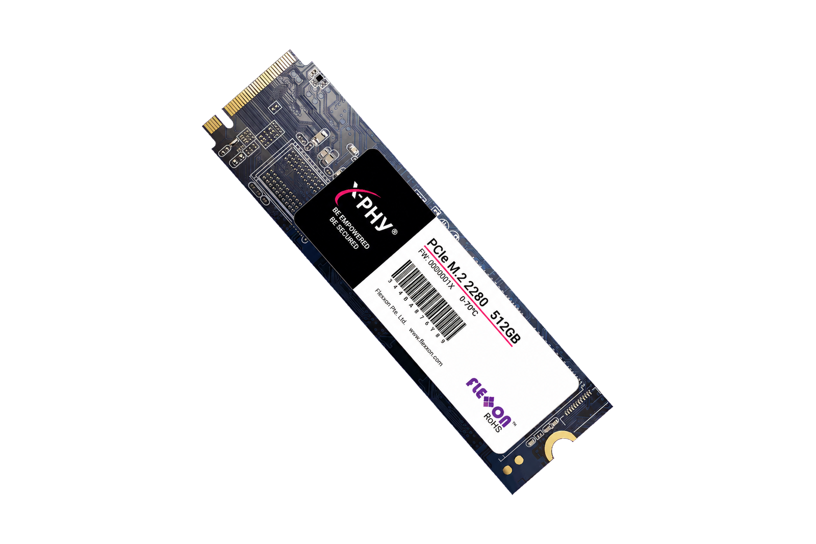 target-flexxon-xphy-v2 Flexxon X-PHY AI-powered cybersecure SSD