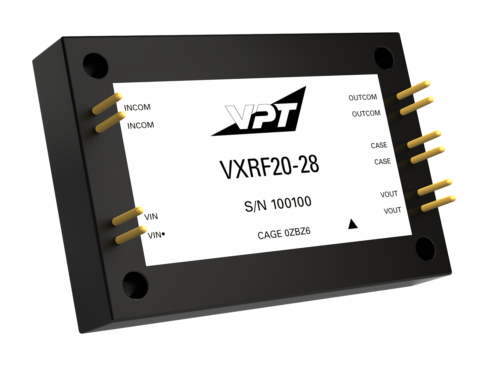 vpt-vxrf20-28-transparent-hq VPT VXRF20-28 yüksek güvenilirlikli EMI filtre modülü