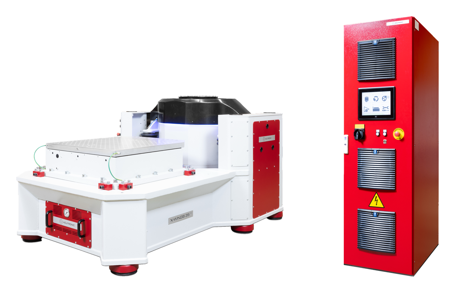Acutronic iMPULSE™ X-Wings35™ air-cooled shaker and control system